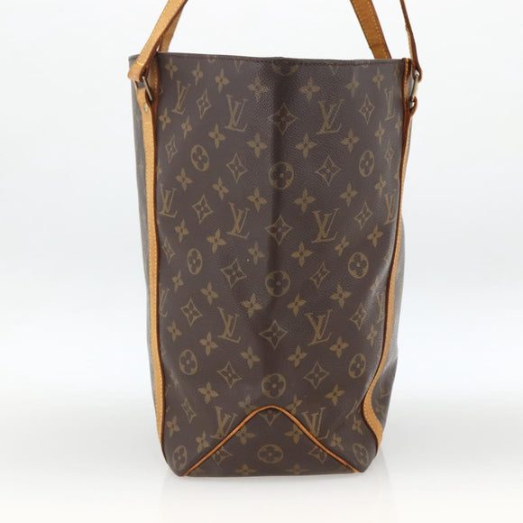 LOUIS VUITTON Monogram Sac Shopping Tote Bag M51108 LV Auth ARZ632