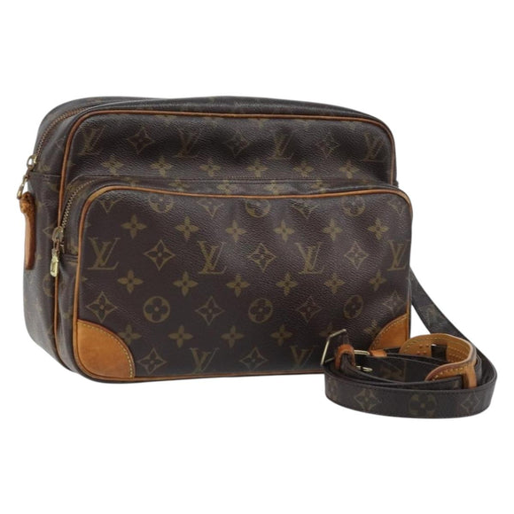 LOUIS VUITTON Monogram Nile Shoulder Bag M45244 LV Auth ARZ635