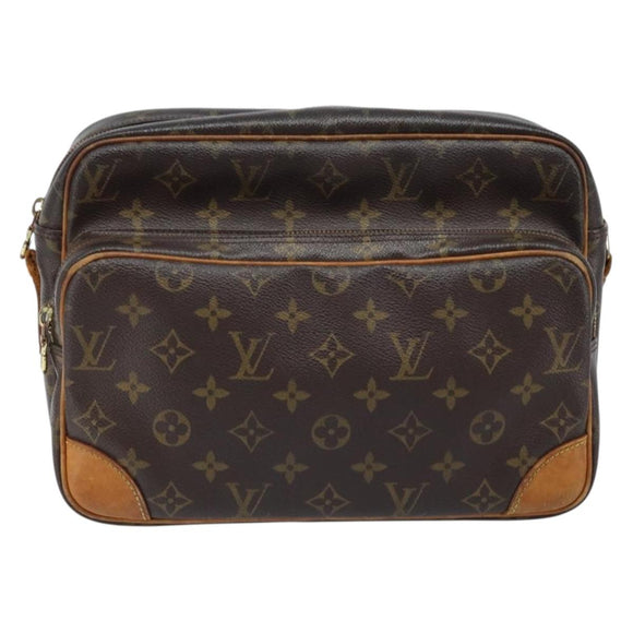 LOUIS VUITTON Monogram Nile Shoulder Bag M45244 LV Auth ARZ635