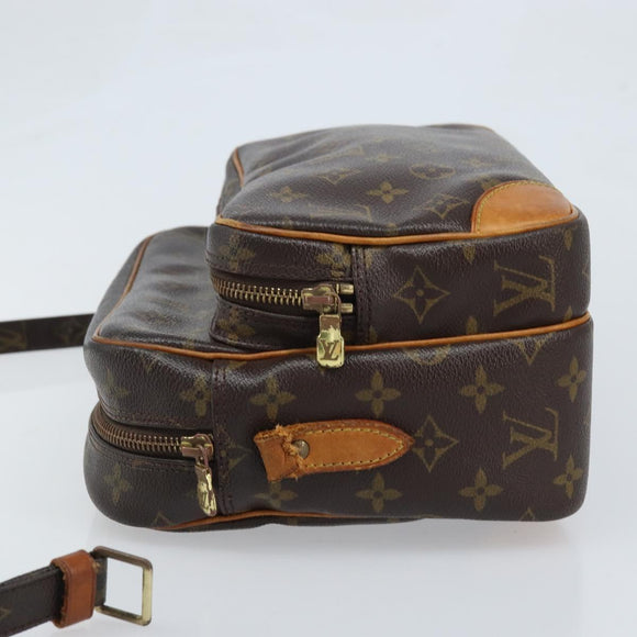 LOUIS VUITTON Monogram Nile Shoulder Bag M45244 LV Auth ARZ635