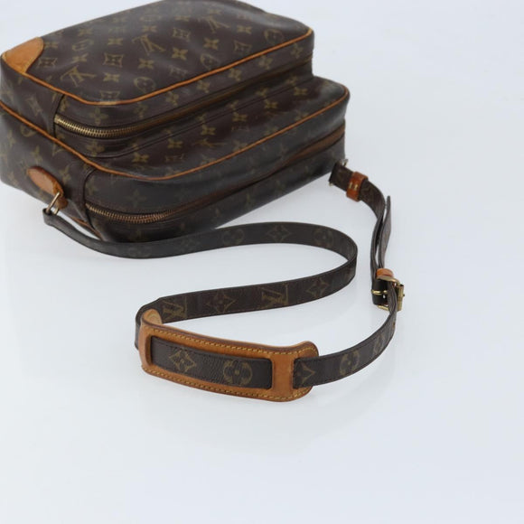 LOUIS VUITTON Monogram Nile Shoulder Bag M45244 LV Auth ARZ635