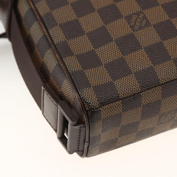 LOUIS VUITTON Damier Ebene Olaf PM Shoulder Bag N41442 LV Auth ARZ646