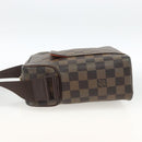 LOUIS VUITTON Damier Ebene Olaf PM Shoulder Bag N41442 LV Auth ARZ646-3