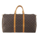 LOUIS VUITTON Monogram Keepall 50 Boston Bag M41426 LV Auth ARZ655-13