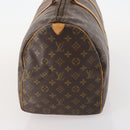 LOUIS VUITTON Monogram Keepall 50 Boston Bag M41426 LV Auth ARZ655-4