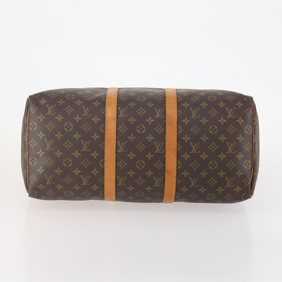 LOUIS VUITTON Monogram Keepall 50 Boston Bag M41426 LV Auth ARZ655