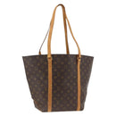 LOUIS VUITTON Monogram Sac Shopping Tote Bag M51108 LV Auth ARZ656-1