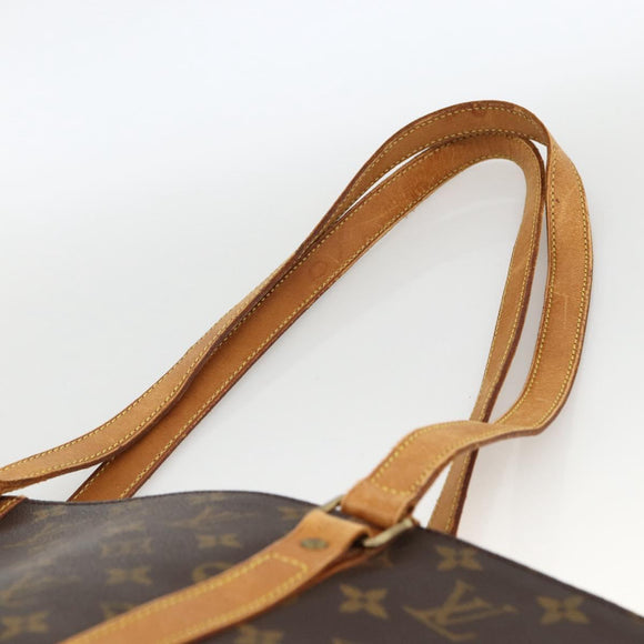 LOUIS VUITTON Monogram Sac Shopping Tote Bag M51108 LV Auth ARZ656