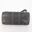 LOUIS VUITTON Damier Carbon Keepall Bandouliere 45 Bag Black N41324 Auth ARZ658-5