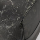 LOUIS VUITTON Damier Carbon Keepall Bandouliere 45 Bag Black N41324 Auth ARZ658-9