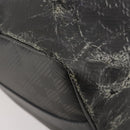 LOUIS VUITTON Damier Carbon Keepall Bandouliere 45 Bag Black N41324 Auth ARZ658-18