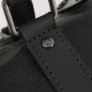 LOUIS VUITTON Damier Carbon Keepall Bandouliere 45 Bag Black N41324 Auth ARZ658-10