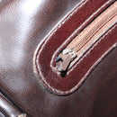 FENDI Zucca Canvas Shoulder Bag Black Brown Auth ARZ659-20