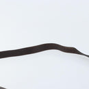 FENDI Zucca Canvas Shoulder Bag Black Brown Auth ARZ659-8
