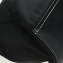 PRADA Shoulder Bag Nylon Black Silver Auth ARZ662V-12