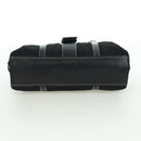 PRADA Shoulder Bag Nylon Black Silver Auth ARZ662V-9