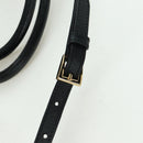 PRADA Hand Bag Nylon 2way Gold Black 1BB115 Auth ARZ666SAM-16