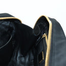 PRADA Hand Bag Nylon 2way Gold Black 1BB115 Auth ARZ666SAM-26