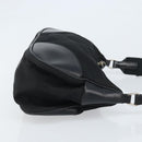 PRADA Umhängetasche Nylon Schwarz Silber Auth ARZ672A-3