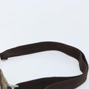 GUCCI GG Supreme Shoulder Bag PVC Beige Silver 122754 Auth ARZ682A-8