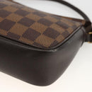 LOUIS VUITTON Damier Ebene Kosmetiktasche N51982 LV Auth ARZ687A-8