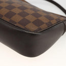 LOUIS VUITTON Damier Ebene Kosmetiktasche N51982 LV Auth ARZ687A-16
