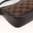 LOUIS VUITTON Damier Ebene Kosmetiktasche N51982 LV Auth ARZ687A-17