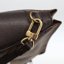 LOUIS VUITTON Damier Ebene Kosmetiktasche N51982 LV Auth ARZ687A-9