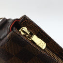 LOUIS VUITTON Damier Ebene Kosmetiktasche N51982 LV Auth ARZ687A-10