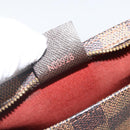 LOUIS VUITTON Damier Ebene Kosmetiktasche N51982 LV Auth ARZ687A-12