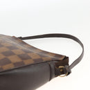 LOUIS VUITTON Damier Ebene Kosmetiktasche N51982 LV Auth ARZ687A-14