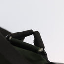PRADA Backpack Nylon Khaki Silver Auth ARZ693-15