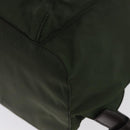 PRADA Backpack Nylon Khaki Silver Auth ARZ693-18