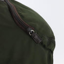 PRADA Backpack Nylon Khaki Silver Auth ARZ693-24