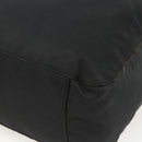 PRADA Hand Bag Nylon Black Silver Auth ARZ694-9