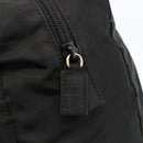 PRADA Hand Bag Nylon Black Silver Auth ARZ694-17