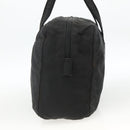 PRADA Hand Bag Nylon Black Silver Auth ARZ694-4