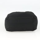 PRADA Hand Bag Nylon Black Silver Auth ARZ694-5