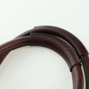 Chloe Paddington Hand Bag Leather Brown Silver gold Auth ARZ698SAV-8