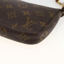 LOUIS VUITTON Monogram Pochette Accessoires Beutel M51980 LV Auth ARZ704-14