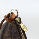 LOUIS VUITTON Monogram Pochette Accessoires Beutel M51980 LV Auth ARZ704-10