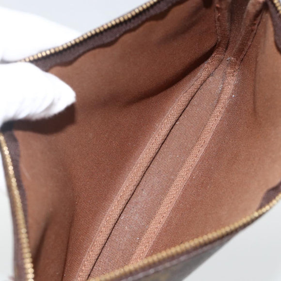 LOUIS VUITTON Monogram Pochette Accessoires Beutel M51980 LV Auth ARZ704