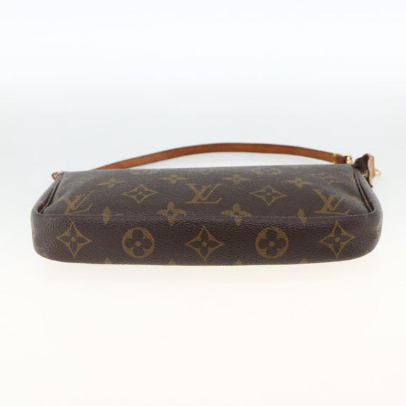 LOUIS VUITTON Monogram Pochette Accessoires Beutel M51980 LV Auth ARZ704