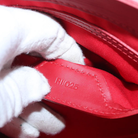 LOUIS VUITTON Epi Sac Plat Hand Bag Red M5274E LV Auth BSZ701A