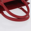 LOUIS VUITTON Epi Sac Plat Hand Bag Red M5274E LV Auth BSZ701A-7