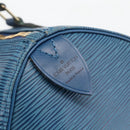 LOUIS VUITTON Epi Speedy 30 Hand Bag Toledo Blue M43005 LV Auth BSZ702A-14
