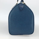 LOUIS VUITTON Epi Speedy 30 Hand Bag Toledo Blue M43005 LV Auth BSZ702A-4