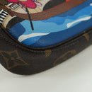LOUIS VUITTON Monogram Vivienne Mini Pochette Accessoires M68489 Auth BSZ703SAM-10