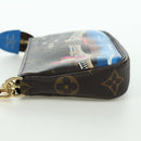 LOUIS VUITTON Monogram Vivienne Mini Pochette Accessoires M68489 Auth BSZ703SAM-4