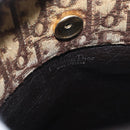 Christian Dior Trotter Canvas Tote Bag Beige Gold Auth BSZ704A-15